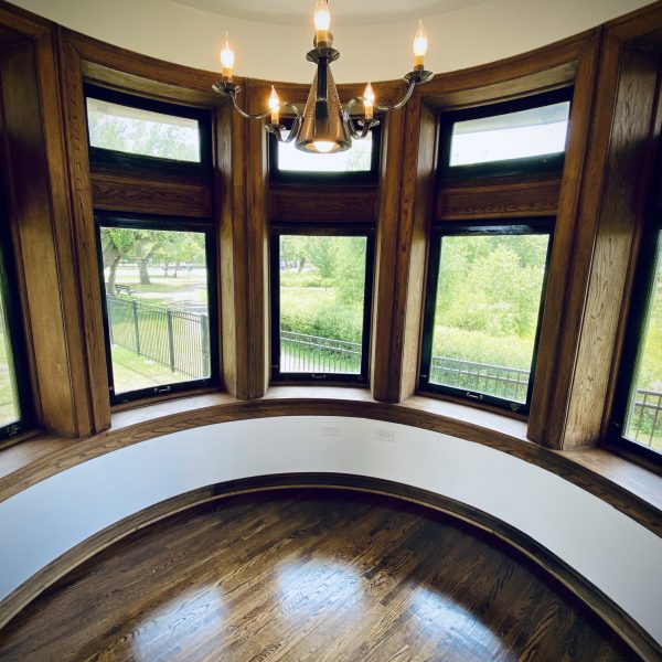 Ornate Curved Windows